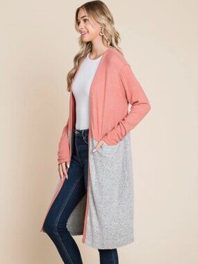 Rose/Gray Duster